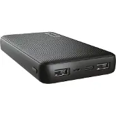 Trust Primo Compact, 15000 mAh, Lithium-Ion (Li-Ion), 3,7 V, 15 W, Schwarz