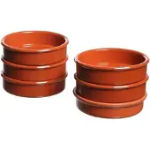 Regas Creme Brulee Skål Brun Stentøj Ø11,5cm 6 Stk