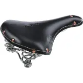 Selle Monte Grappa Sattel m Veer Old Frontiers Classic Leder Schwarz