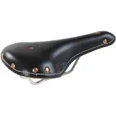 Selle Monte Grappa Monte Grappa Sattel alte Grenzen Sport Leder schwarz
