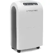 Trotec Komfort Luftentfeuchter TTK 100 E (max. 30 L/Tag), geeignet für Räume bis 230 m³ / 90 m²