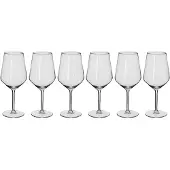 Alpina Weingläser Rotwein Set 6 Teilig - Weinglas 53cl - Spülmaschinenfeste Rotweingläser - Geschenk für Frauen