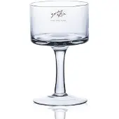 Sandra Rich Glas Auf Fuss Candle Light Transparent 9x9xh15cm Rund Glas