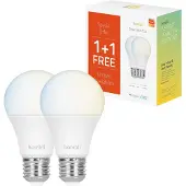 Hombli Smart LED Glühbirne - E27 - 800 lm - CCT - 1+1 Gratis