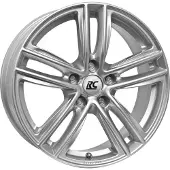 RC Design 17 Zoll Alufelge RC27 17"x7.5" 5x108 PCD ET50.5 63,4mm Felge Silber