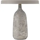 Normann Copenhagen Eddy Tischleuchte Grau - , Grau, für Wohnzimmer, Metall