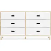 Normann Copenhagen Kabino Sideboard mit 6 Schubladen, weiß