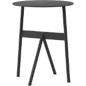 Normann Copenhagen Stock Tisch Schwarz - , Schwarz, für Wohnzimmer, Metall