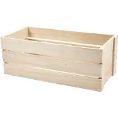 Creotime apfelschachtel 45 x 20 x 17 cm blank