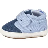 Sterntaler Jungen baby schoen Slipper, Blau Himmel 2301924, 17/18 EU