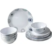 Brunner Midday Deep Sea Melamin Geschirr-Set 12-tlg.