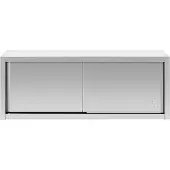 Expondo Royal Catering Edelstahl Hängeschrank - 160 x 45 cm