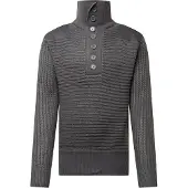 Brandit bequemes Herren Sweatshirt Grau