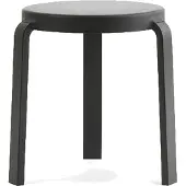 Normann Copenhagen Hahnhocker Eiche schwarz