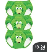 My Carry Potty Dinosaurier Töpfchen-Trainingshosen 3er-Pack, Grün, 18-24 Monate