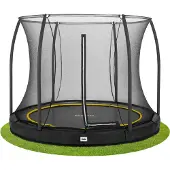 Salta Trampolin Comfort Edition Boden Rund 305cm - Schwarz (5395a)