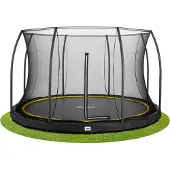 Salta Trampolin Comfort Edition Boden Rund 427cm - Schwarz (5398a)