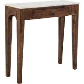 Creative Collection Kreative Sammlung Hauge Beistell Tisch | Braun | Marmor | 82049471