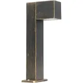 QAZQA Industrielle Stehende Außenlampe AntikGold 35 cm IP44 Baleno