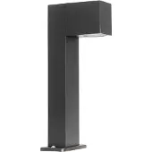 QAZQA Industrielle stehende Außenlampe schwarz 35 cm IP44 - Baleno
