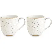 Pip studio Tasse Royal White Small 260 ml (2er Set)