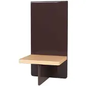 Broste Copenhagen Tenna Wandregal Aubergine - B26XL20XH52CM