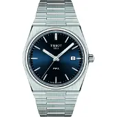 Tissot Herrenuhr PRX 137.410.11.041.00, Silberblau
