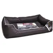 Lebon Hundebett Paula PLUS - Dunkelbraun - 100 x 75 cm