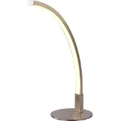 LumenXL Designer-Tischleuchte Finn mit integrierter LED - Chrom