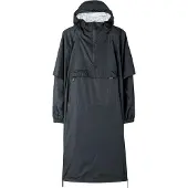 Maium Poncho Unisex-Poncho Schwarz-M