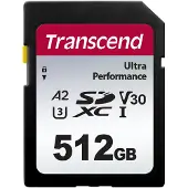 Transcend SDXC 340S 512GB Class 10 UHS-I U3 A2 V30