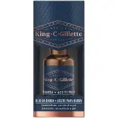 Gillette KING C, Bartöl, 30 ml, Feuchtigkeitsspendend, Glanz, Weichmachend, Anti-Rötung, Flasche, 1 Stück(e)