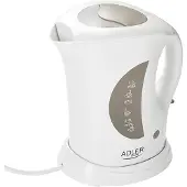 Adler AD 03, 1 l, 900 W, Weiß, Wasserstandsanzeige, Filterung