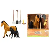 Toi-Toys Toi Toys Pferd und Pony – mit Zubehör