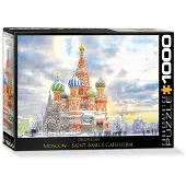 Eurographics Puzzle Vasil der Gesegnete Tempel, Moskau 1000 Teile