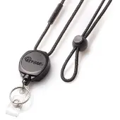 Key-Bak KeyBak Sidekick Lanyard 24 Kevlar Co BLA Retractor