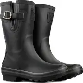 Evercreatures Gummistiefel All Black Short Wellies Damen-Schuhgröße 39
