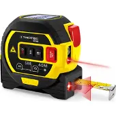 Trotec Laser-Distanzmessgerät BD8M | 0,05 m bis 40 m Laser-Entfernungsmessung Präzise und sekundenschnelle Messung von Distanzen, Flächen und Volumen