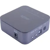 Marmitek Toslink Audio Switch - Connect TS41 - Audio Weiche Optical - 4 Ein / 1 Aus - S/PDIF - 192 kHz Sampling Rate - Dolby Digital - DTS - Schalter für Lichtleiterkabel - Fernbedienung