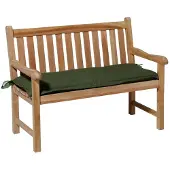 Madison Bankauflage 'Panama', dunkelgrün, ca. 120 x 48 cm