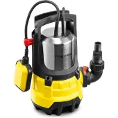 Trotec Schmutzwasser-Tauchpumpe TWP 9000 ES Edelstahlpumpe 15.000 l/ h 900 Watt