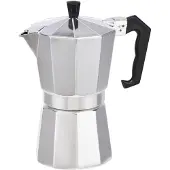 Voordeeldrogisterij Aluminium Espressokocher 6 Tassen Espresso Mokka Kaffee Bereiter Espressokanne