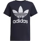 Adidas T-Shirt Trefoil HC9601 Dunkelblau Regular Fit 176