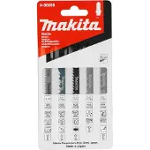 Makita 5-tlg. Stichsägeblatt-Set für Holz, Metall und Kunststoff