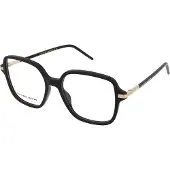 Marc Jacobs MARC 593 Damen-Brille inkl. Gläser Vollrand Eckig Acetat-Gestell 51/16/140, schwarz