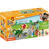 Playmobil Duck on Call 70919 D*O*C* - Notarzt Action. Helfe dem Rennfahrer!