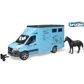 BRUDER 02674, Fahrzeug-Set, 3 Jahr(e), Acrylnitril-Butadien-Styrol (ABS), Schwarz, Cyan