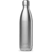 Qwetch Edelstahl-Isolierflasche gebürstet Originals