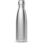Qwetch Edelstahl-Isolierflasche gebürstet Originals