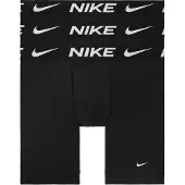 Nike Underwear Boxer "BOXER BRIEF LONG 3PK" Packung, 3er-Pack, mit Elastikbund mit Logo-Schriftzug